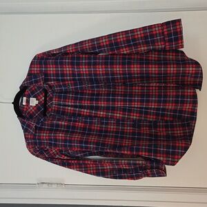 J. Crew Red and Blue Checkered Shirt